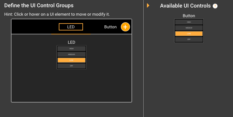 UI Control Group