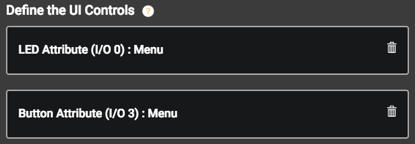 Menu Controls